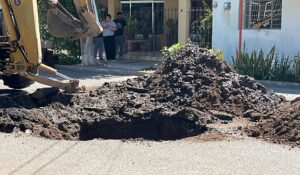 Obras Públicas del estado de Sinaloa destinará 40 millones de pesos este año para reparar socavones en Guasave