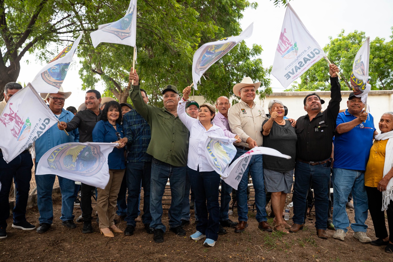 Cumplen con obras que pidieron vecinos de La Trinidad, Guasave