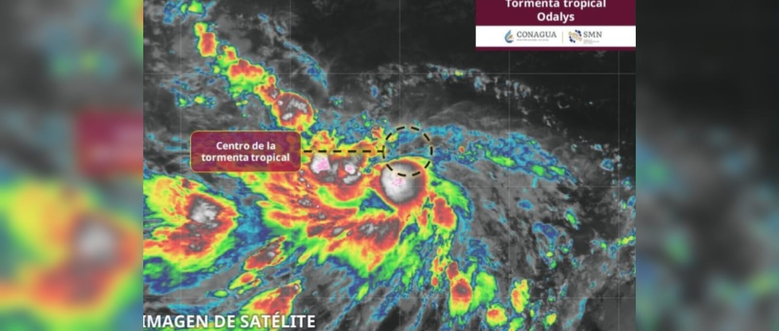 Tormenta tropical Odalys