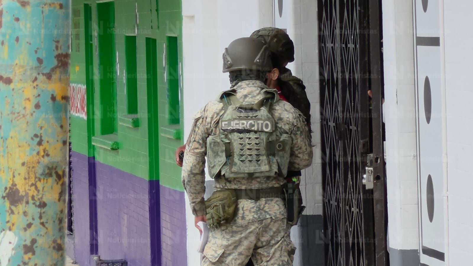 Operativo en el centro de Culiacán