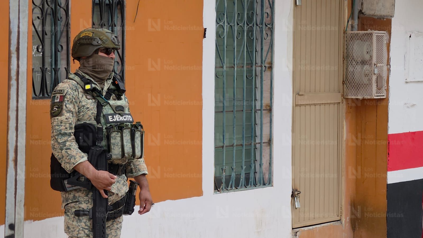 Operativo en el centro de Culiacán