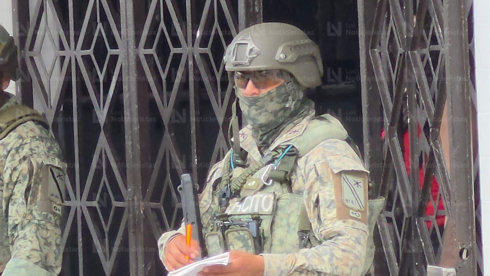 Operativo en el centro de Culiacán