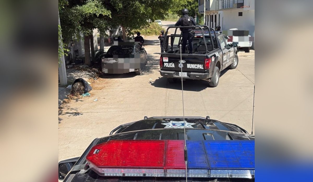 Operativo de vigilancia en Pradera Dorada, Mazatlán