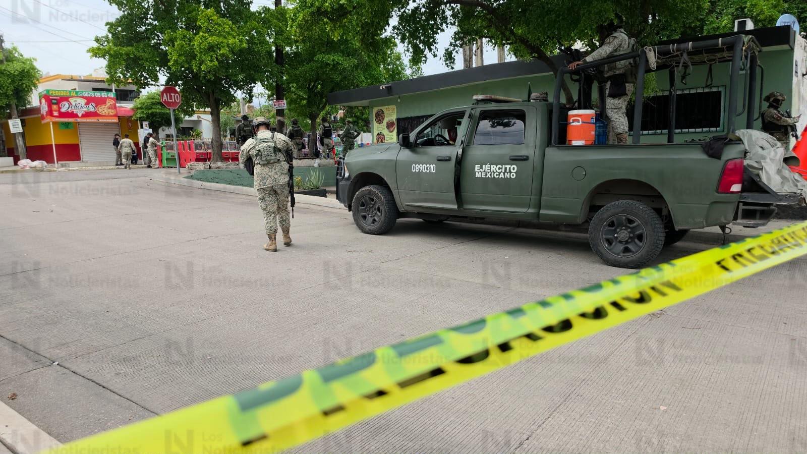 Aseguran maquinitas tragamonedas en la Rafael Buelna en Culiacán