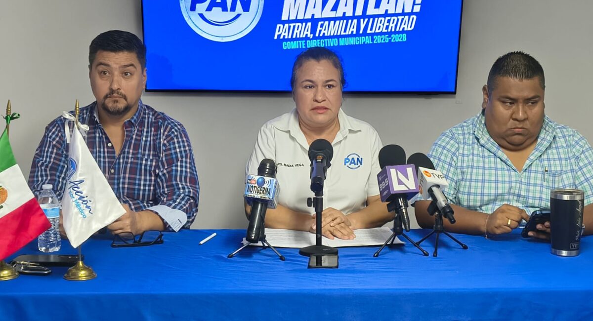 PAN cuestiona estrategia de seguridad y pérdida del homeport para Mazatlán