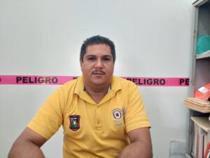 Director de Protección Civil, Héctor Eduardo López López