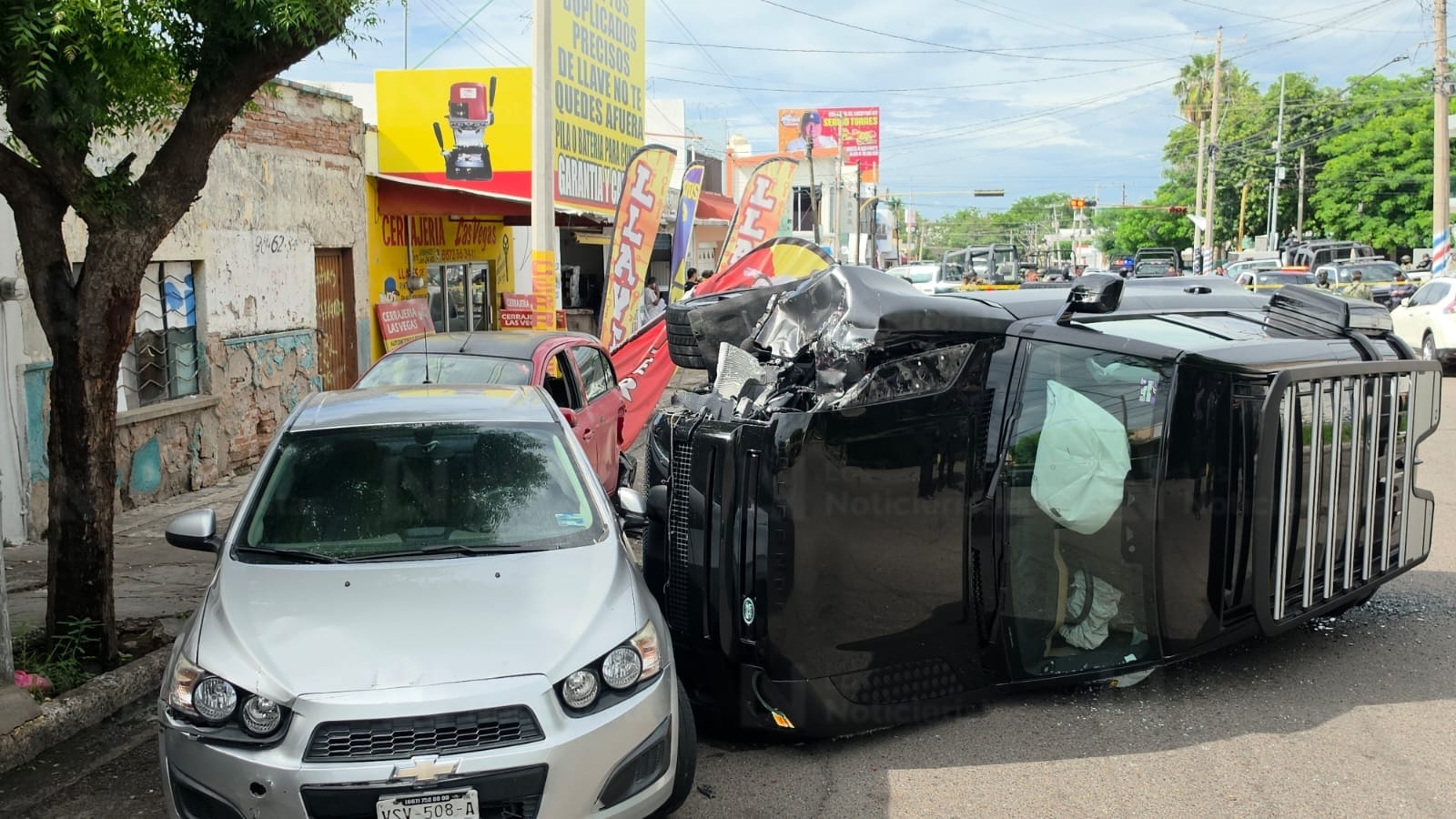 Persecución en el sector centro de Culiacán