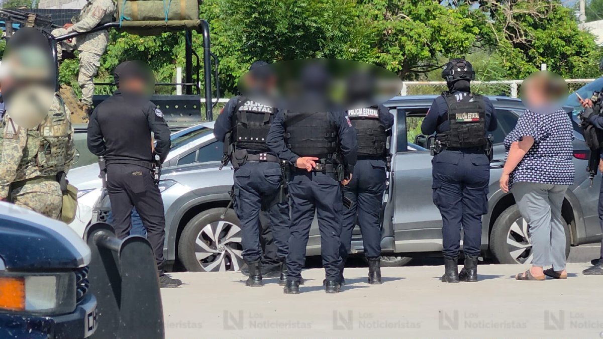 persecucion de vehiculo sospechoso al norte de culiacan adultos