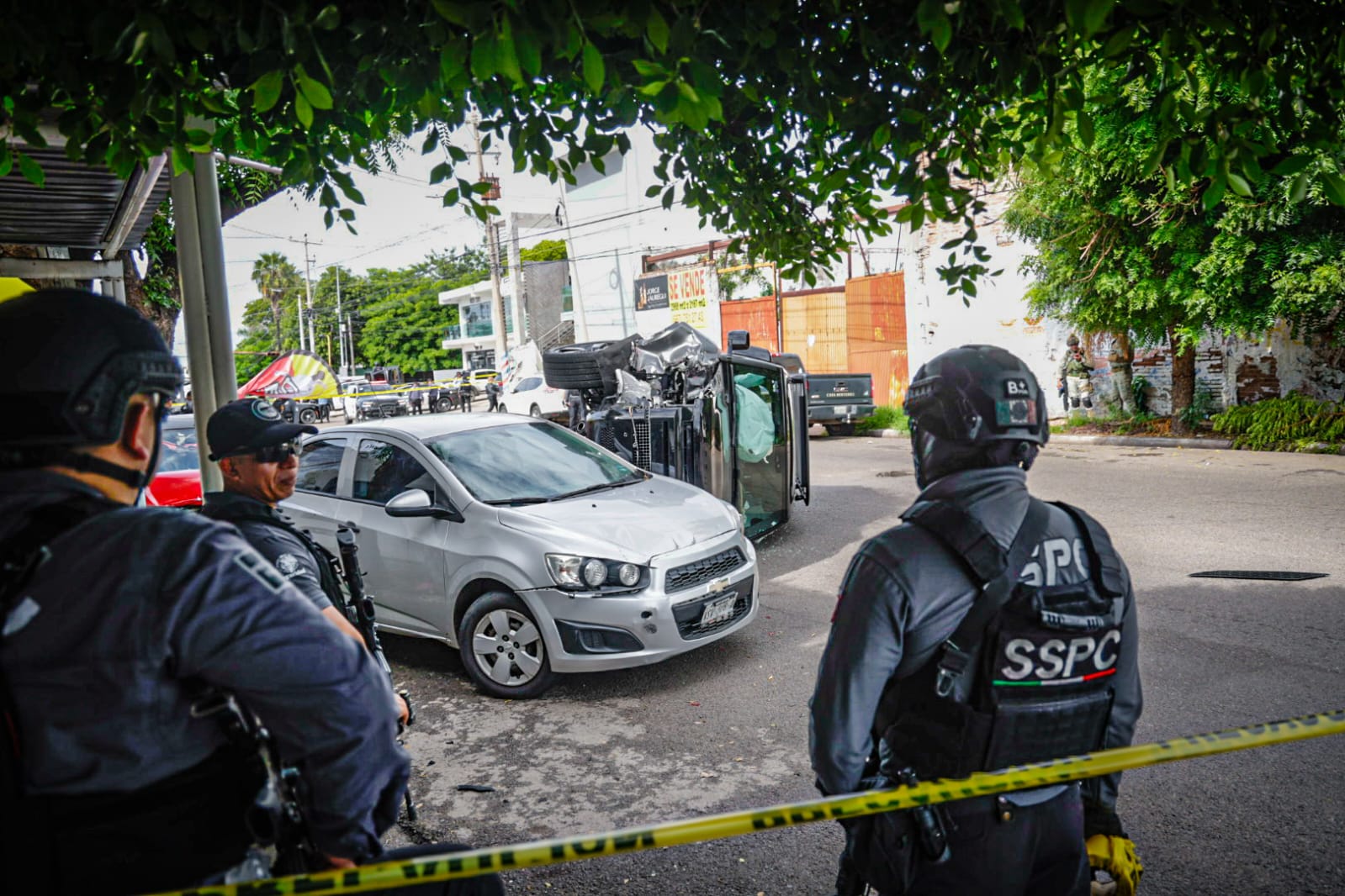 Persecución en el sector centro de Culiacán