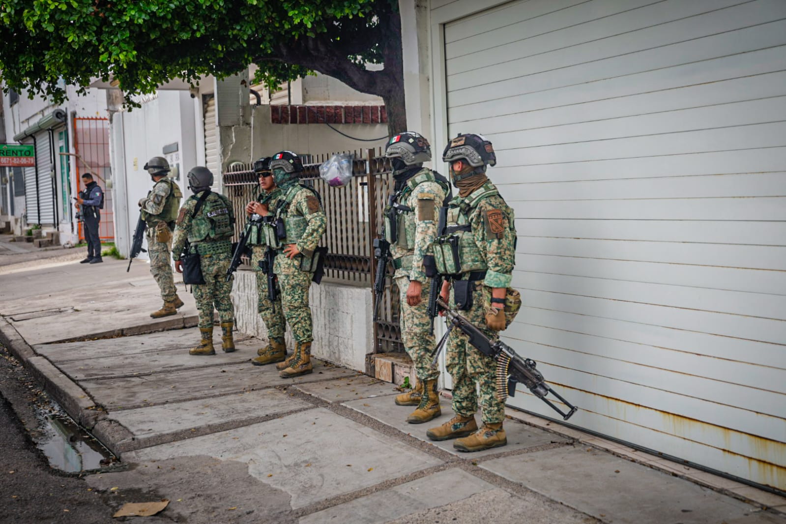 Persecución en el sector centro de Culiacán