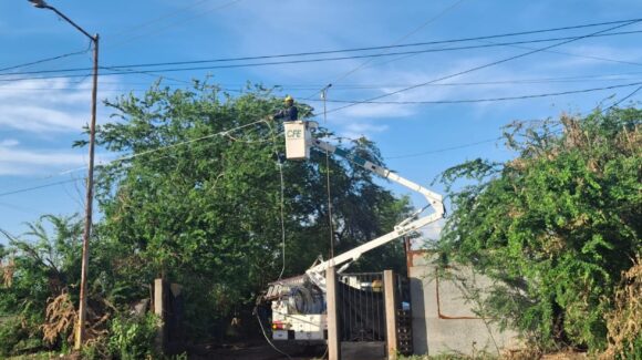 Aclara CFE que sí está trabajando para garantizar suministro de energía eléctrica en El Fuerte, Ahome y otros municipios de Sinaloa