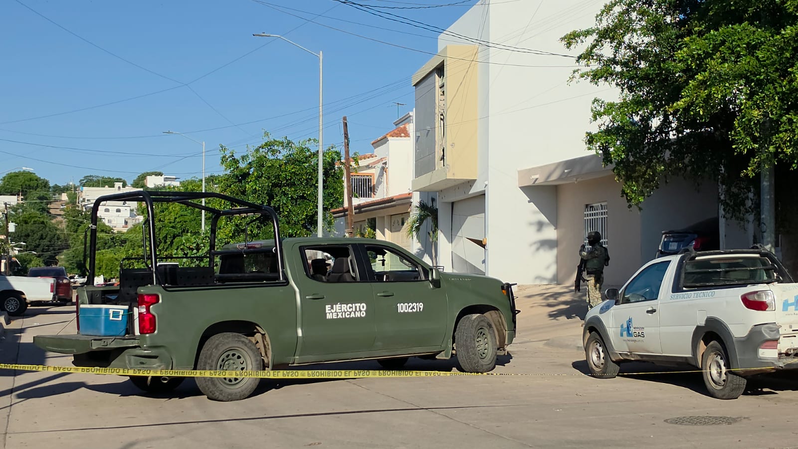 Camionetas del Ejército