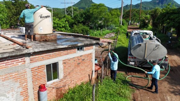 ​Lluvias reducen el estiaje en Culiacán: solo 6 comunidades dependen de pipas de agua, reporta Japac