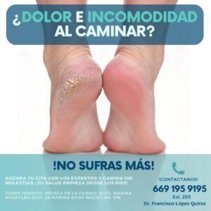 Publicidad de especialista de pies