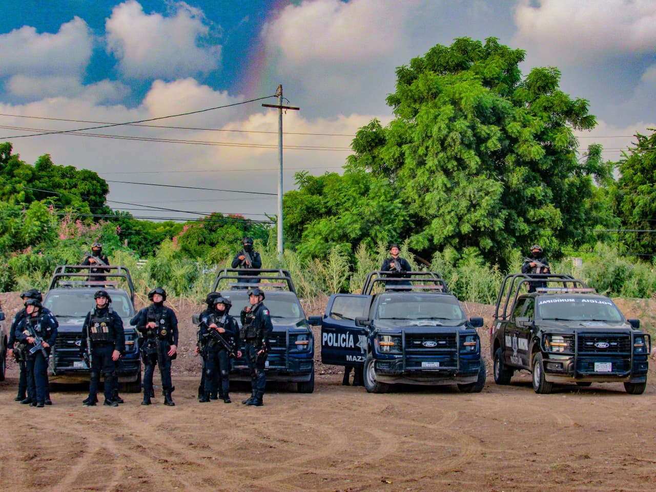 Policía en Mazatlán