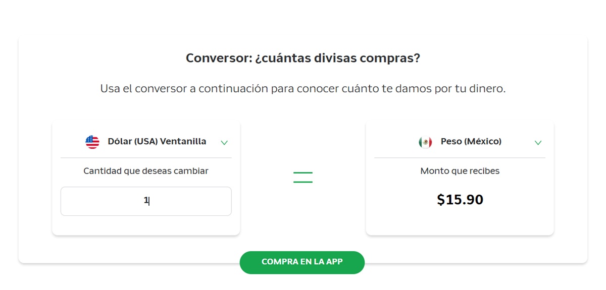 Precio del dólar en Banco Azteca