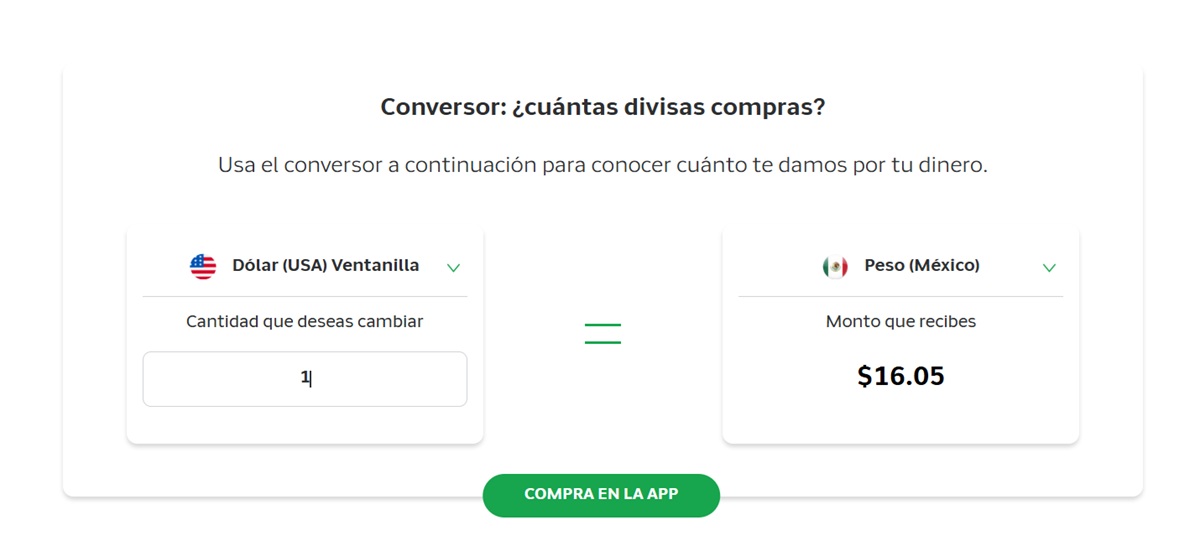 Precio del dólar en Banco Azteca