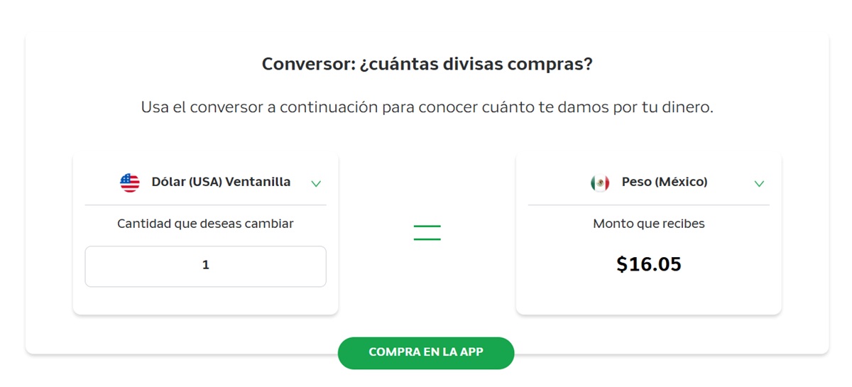 Precio del dólar en Banco Azteca