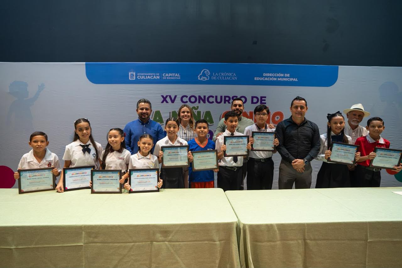 Premiación del Concurso de la Niña o Niño Cronista de Culiacán 2026
