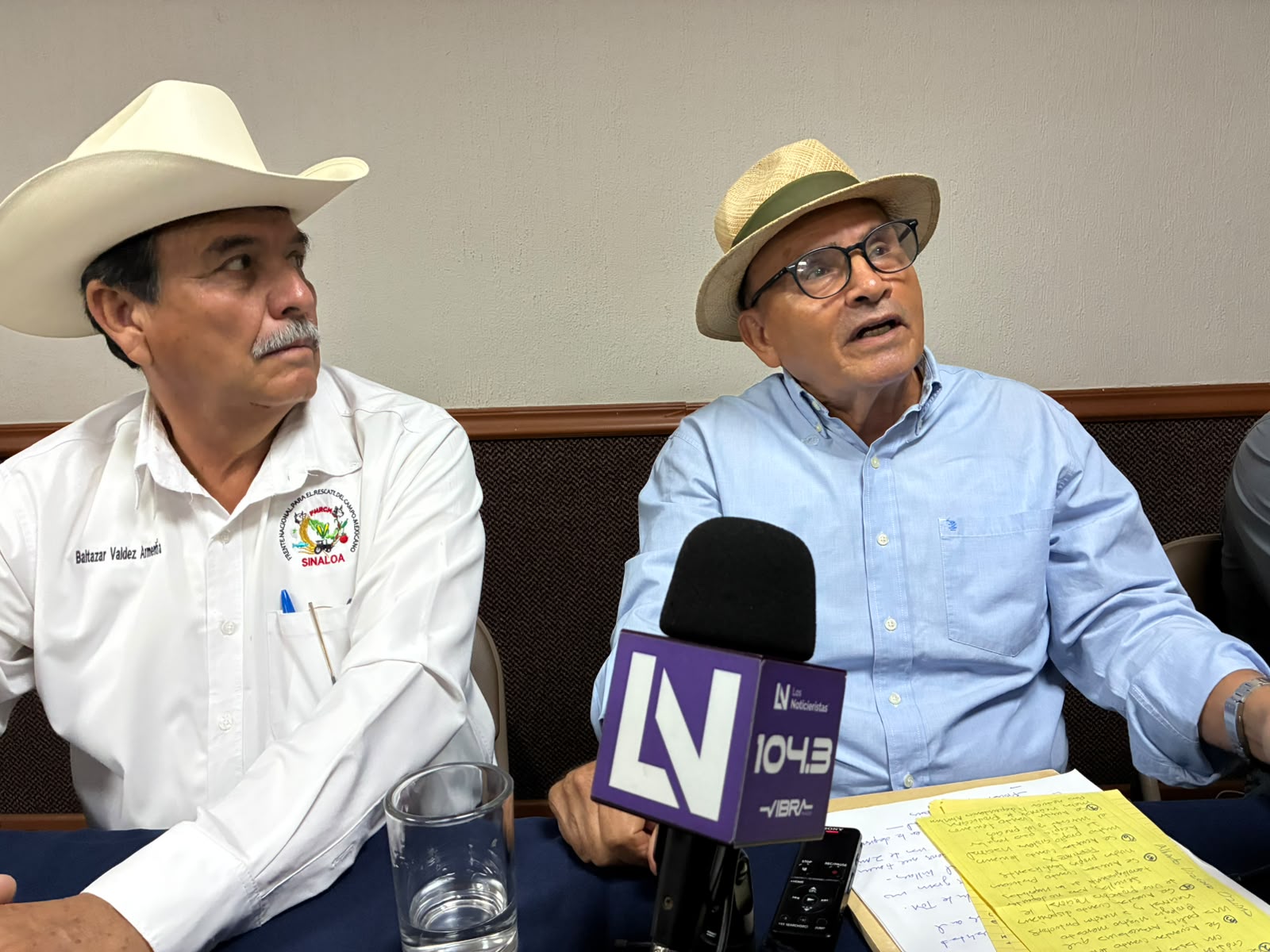 Productores de la zona norte de Sinaloa