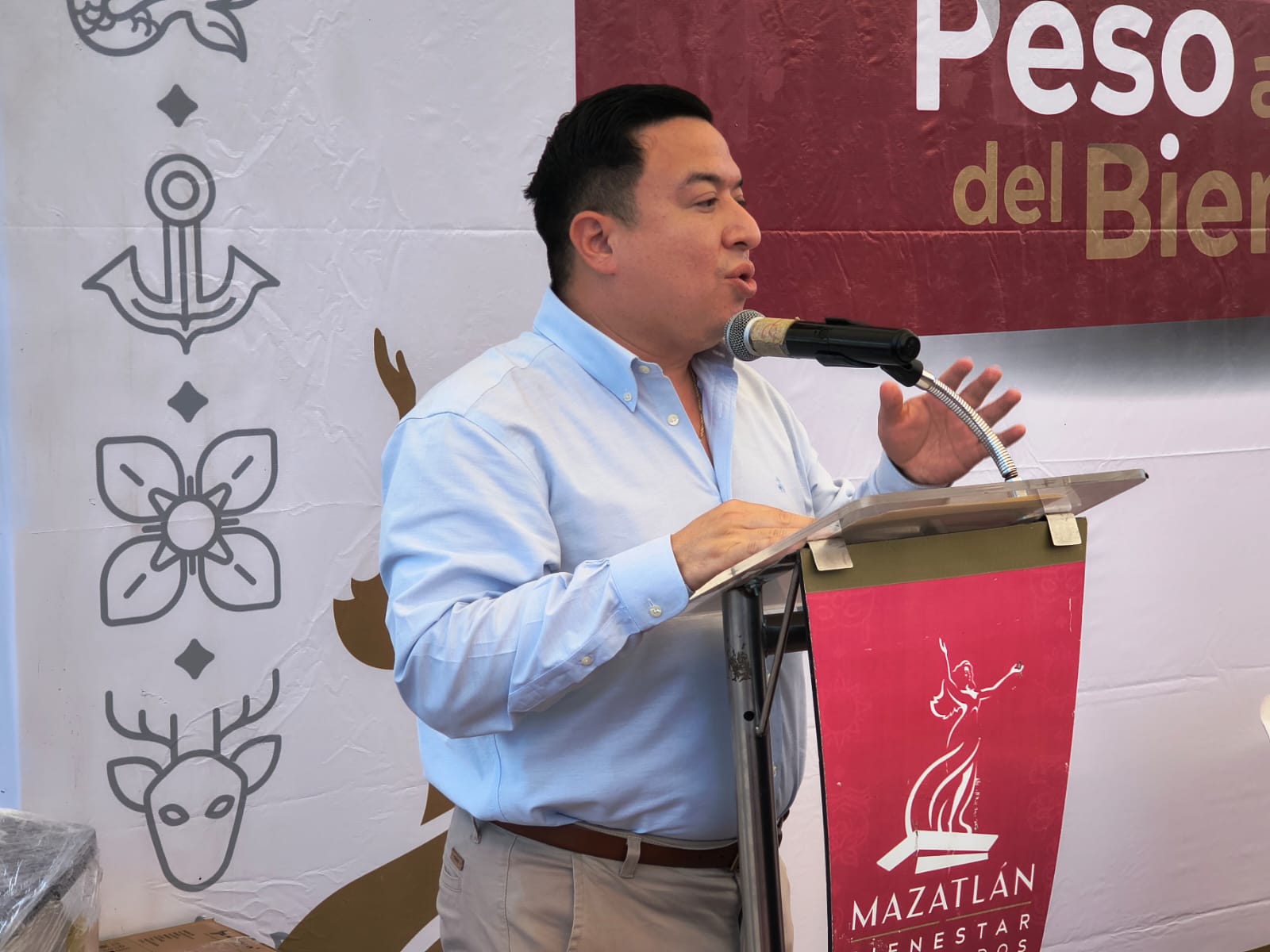 Programa Peso a Peso del Bienestar en Mazatlán