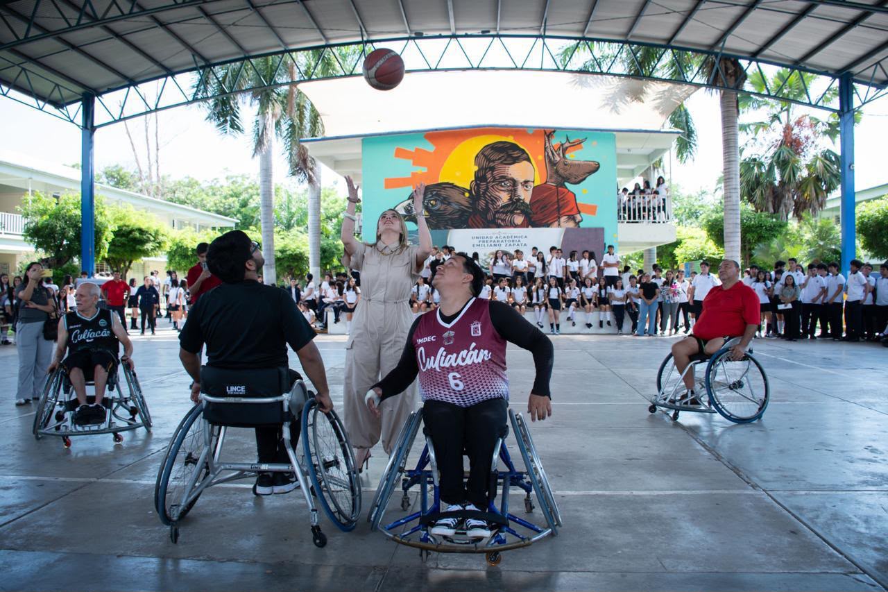 Programa "Somos inclusión" llega a preparatoria Zapata de la UAS en Culiacán