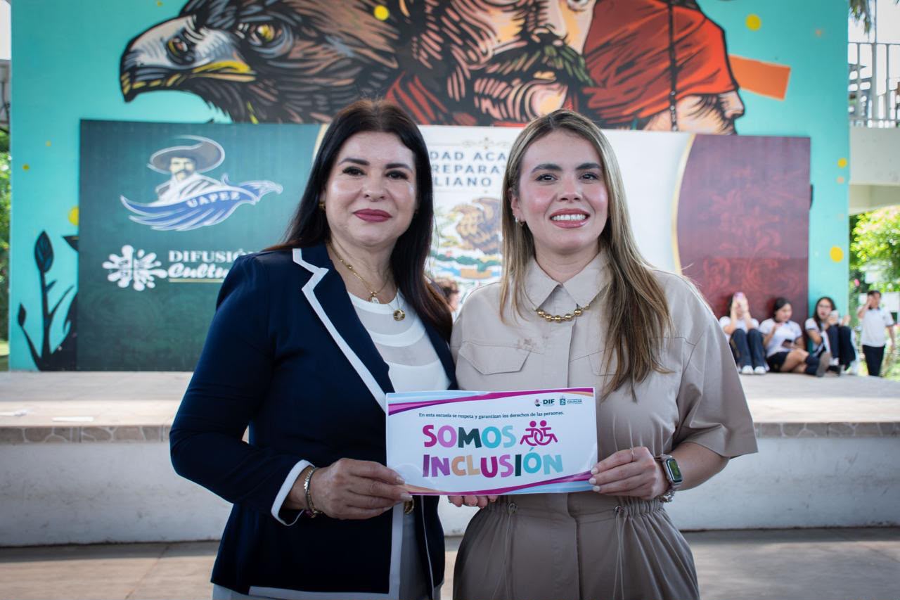 Programa "Somos inclusión" llega a preparatoria Zapata de la UAS en Culiacán