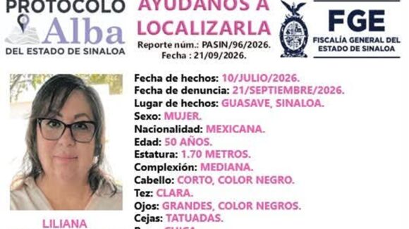 “Salió a trabajar y no regresó”: búsqueda de Liliana, en Guasave, Sinaloa, llega después de un mes de desaparición
