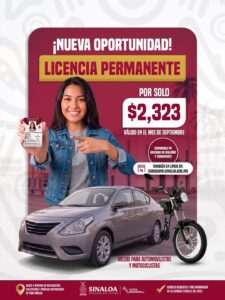Publicidad de licencia permanente