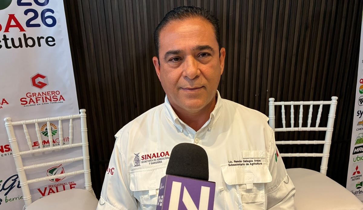 Ramón Gallegos, subsecretario de Agricultura en Sinaloa