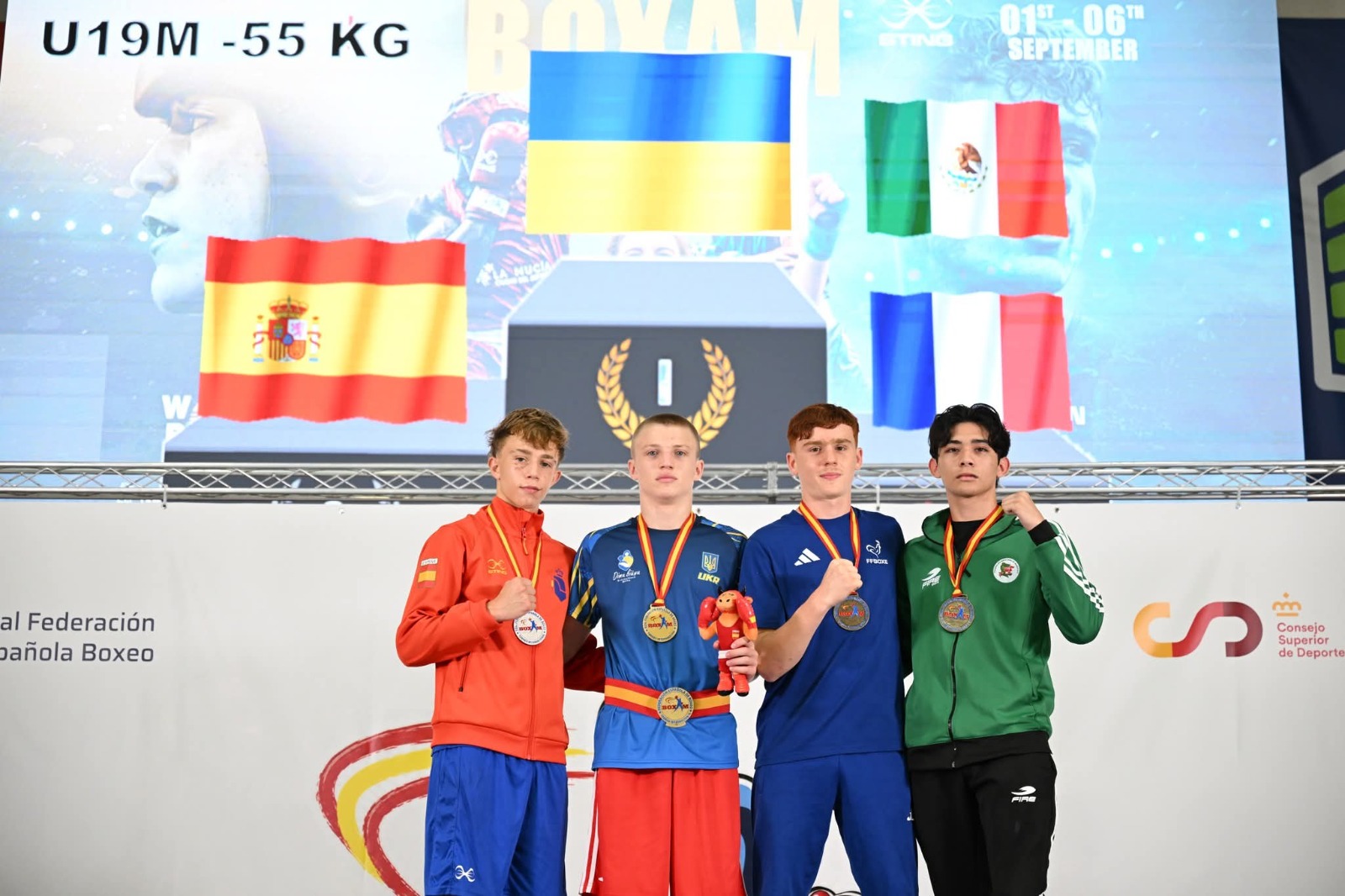 Ramón Mercado en el Torneo Boxam de España