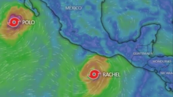 Nace la tormenta tropical Rachel en el Pacífico y podría convertirse en huracán el martes; esta es su trayectoria