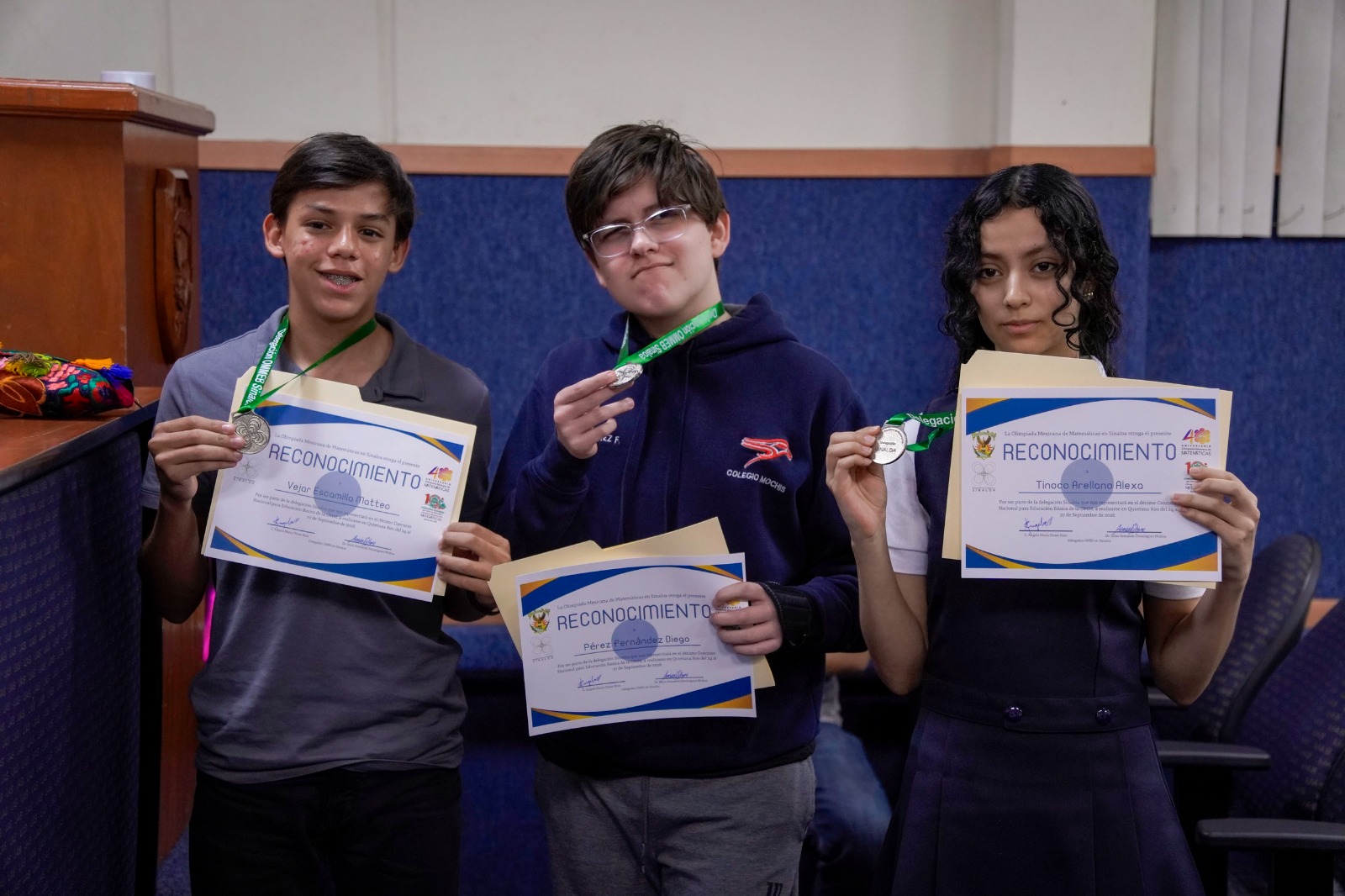 Nueve jóvenes talentos reciben reconocimiento de la UAS