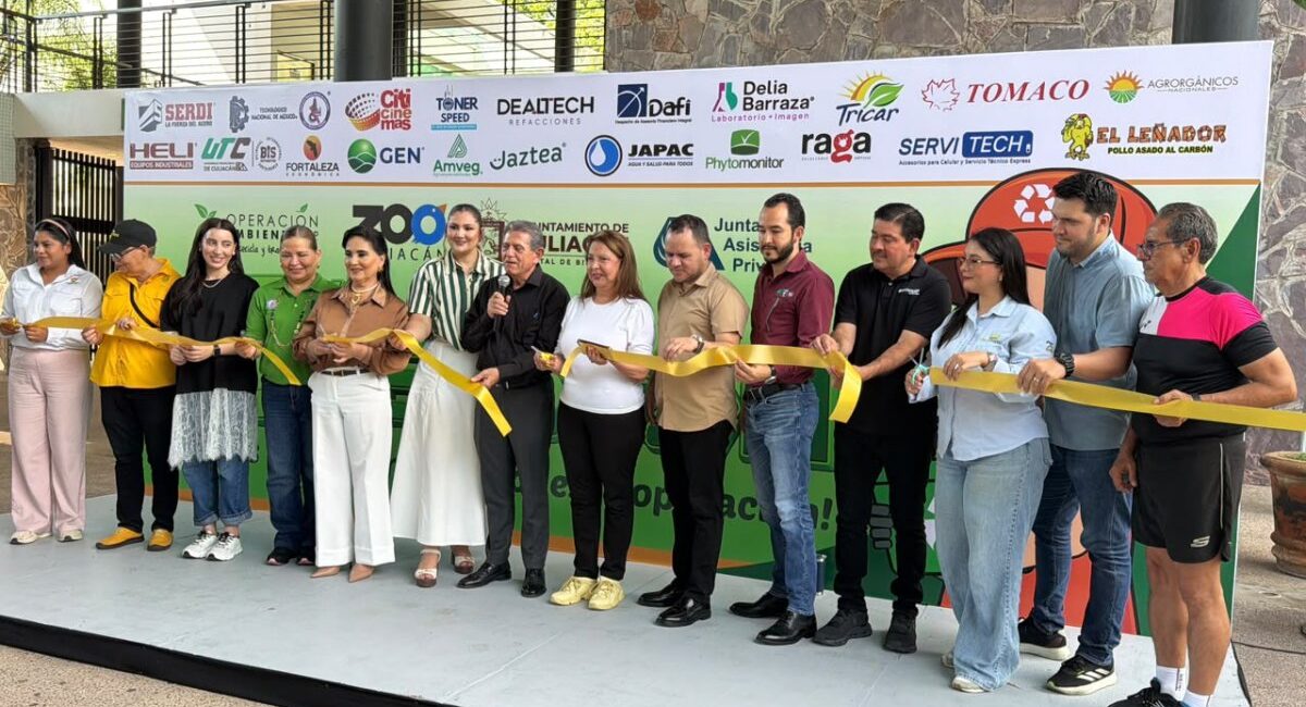 Operación Ambiente busca reunir 25 toneladas de residuos durante su 15 Reciclón en Culiacán, Sinaloa