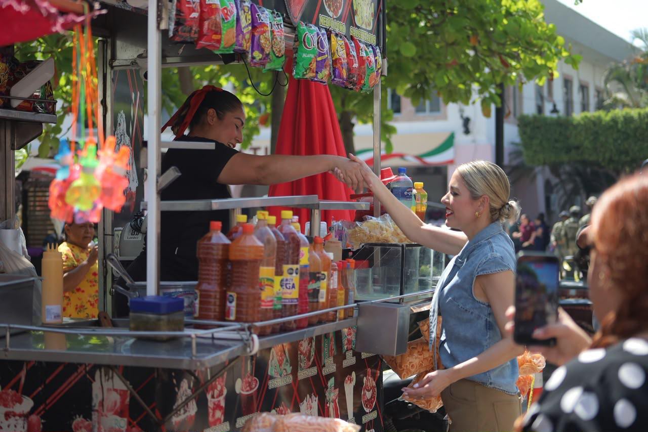 Recorrido en Mazatlán por operativo del Grito de Independencia