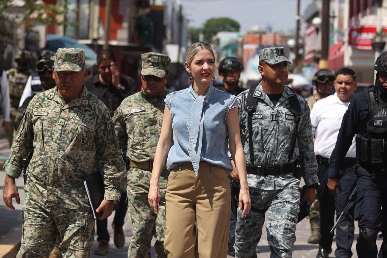 Recorrido en Mazatlán por operativo del Grito de Independencia