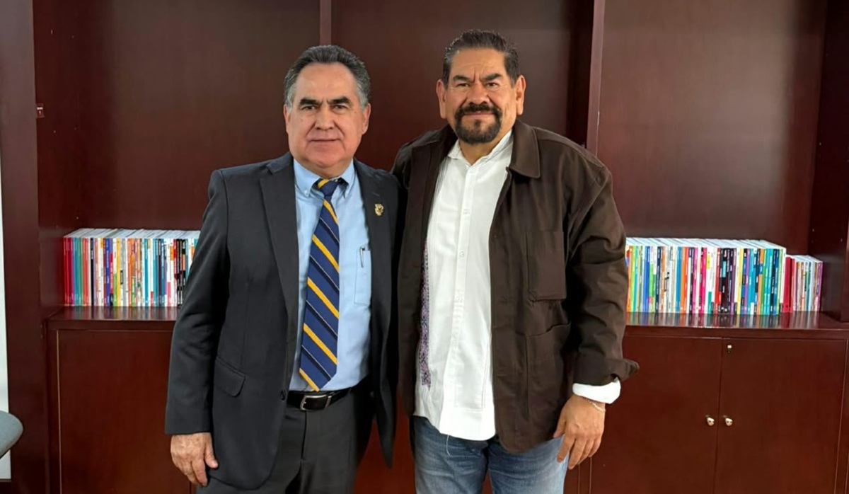 Jesús Madueña, rector de la UAS, gestiona recursos ante la SEP