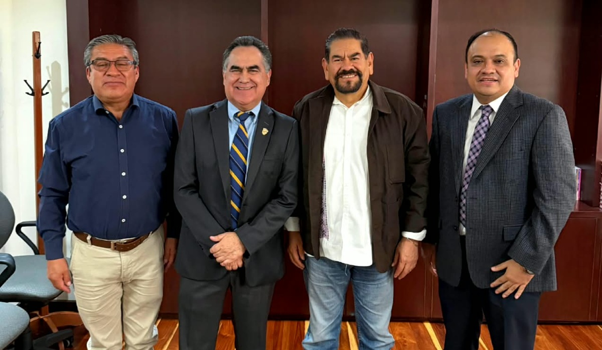 Jesús Madueña, rector de la UAS, gestiona recursos ante la SEP