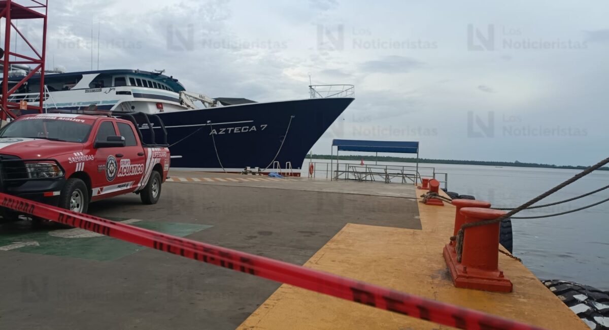 Recuperan cuerpo flotando en el mar frente al muelle del Parque Bonfil en Mazatlán, Sinaloa