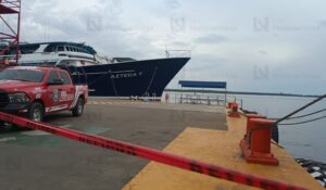 Recuperan cuerpo flotando en el mar frente al muelle del Parque Bonfil en Mazatlán, Sinaloa