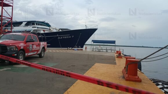 Recuperan cuerpo flotando en el mar frente al muelle del Parque Bonfil en Mazatlán, Sinaloa