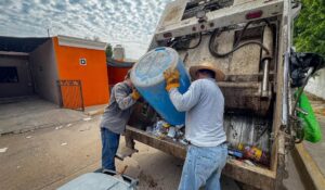Con dompes y remolques, refuerza Ayuntamiento de El Fuerte el servicio de recolección de basura