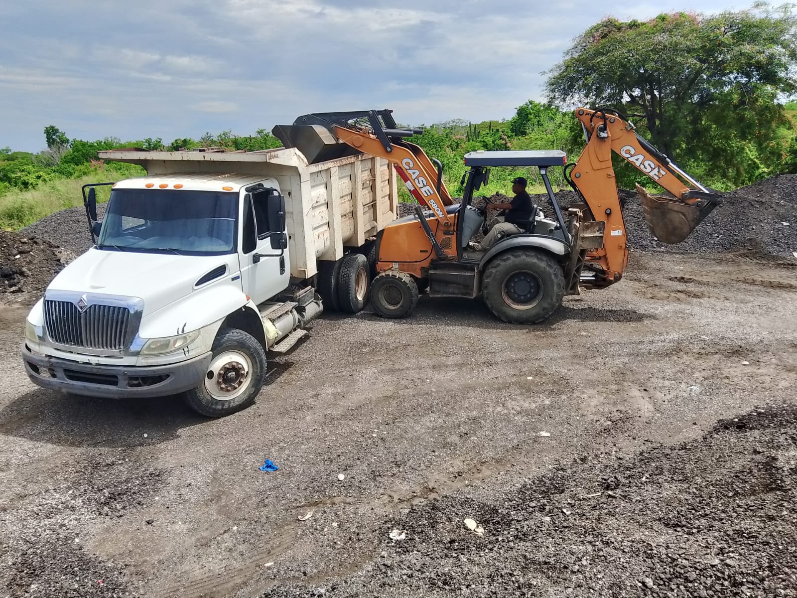 Rehabilitación de calles en Mazatlán