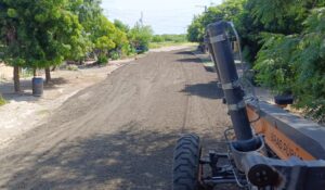 Inician trabajos para mejorar calles de Mármol, en Mazatlán, tras solicitudes de habitantes