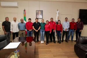 Estrella Palacios se reúne con el Stasam