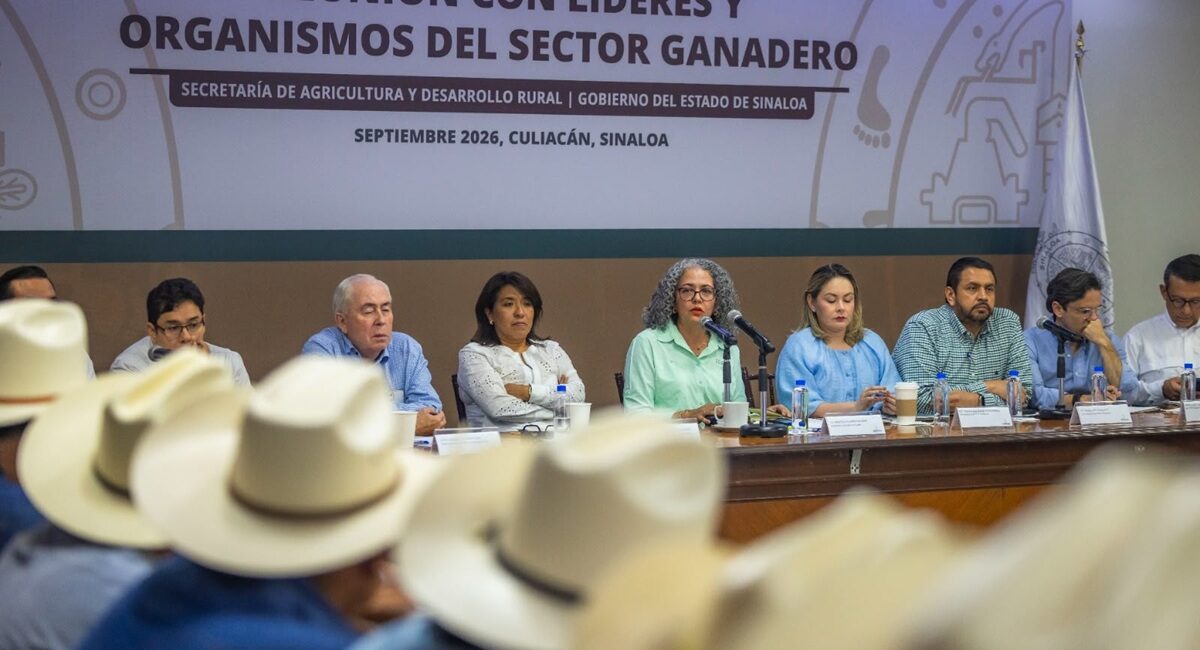 El gusano barrenador y créditos, temas en reunión de titular de la Sader con sector ganadero en Sinaloa