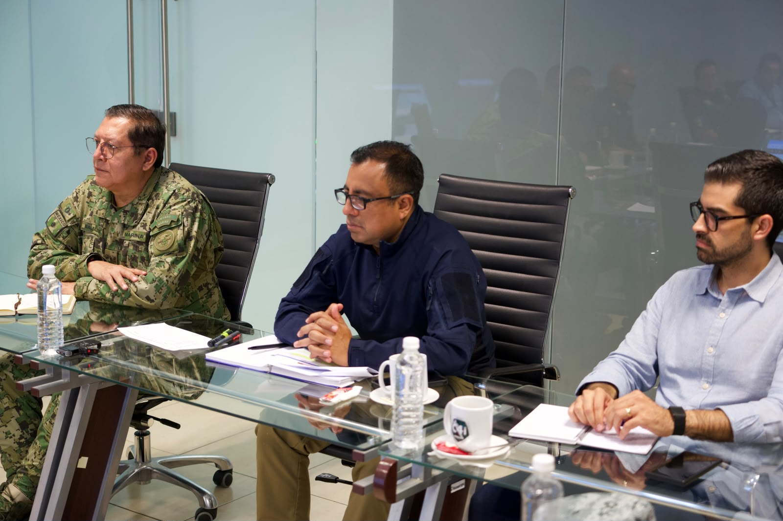Reunión de seguridad con plazas comerciales y universidades de Culiacán