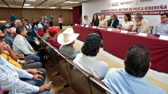 Desazolve de bahías, reajuste de vedas, inspección y vigilancia solicitan dirigentes de pesca ribereña en reunión con Sader