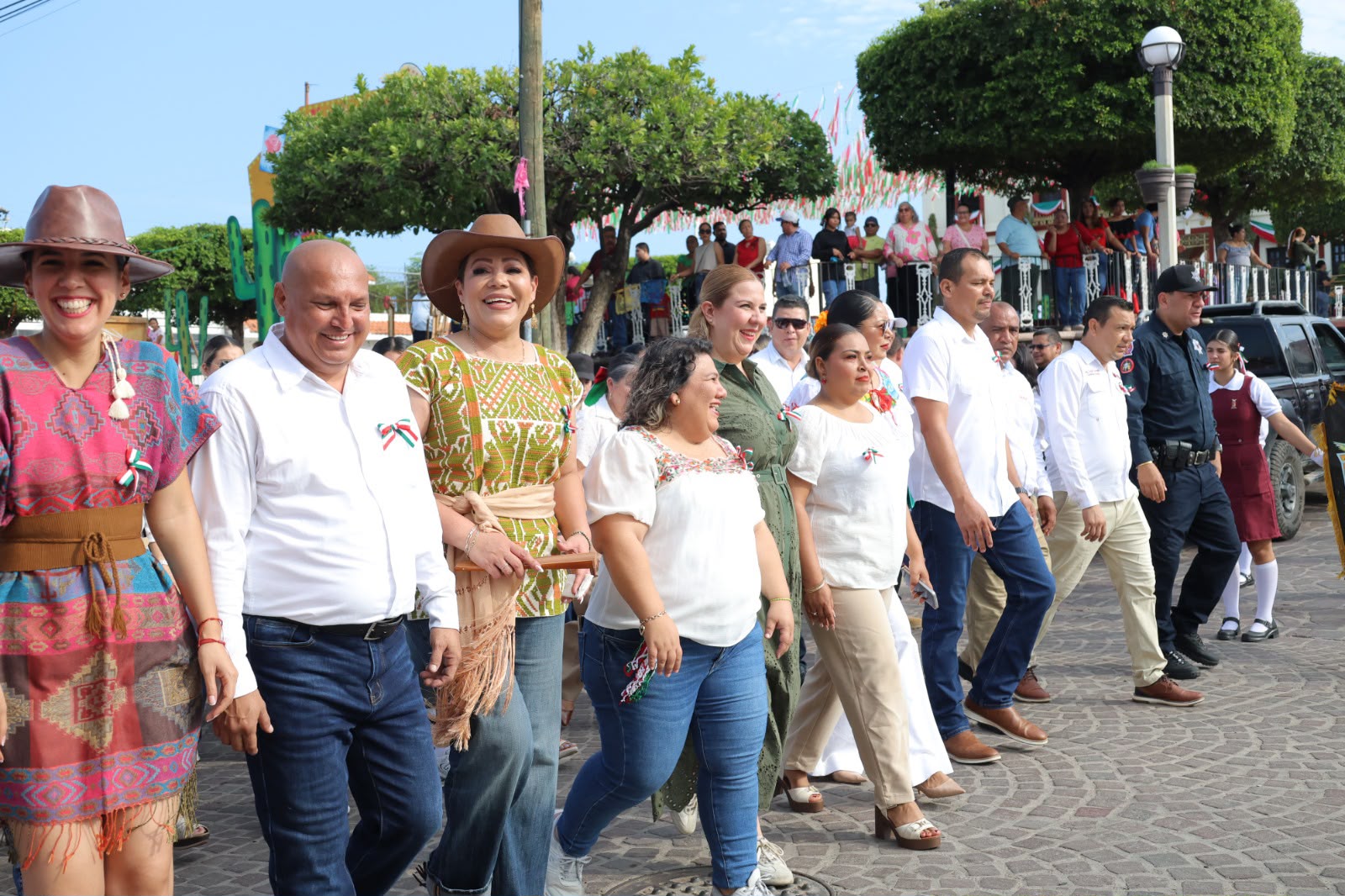 Rosario conmemora la Independencia de México