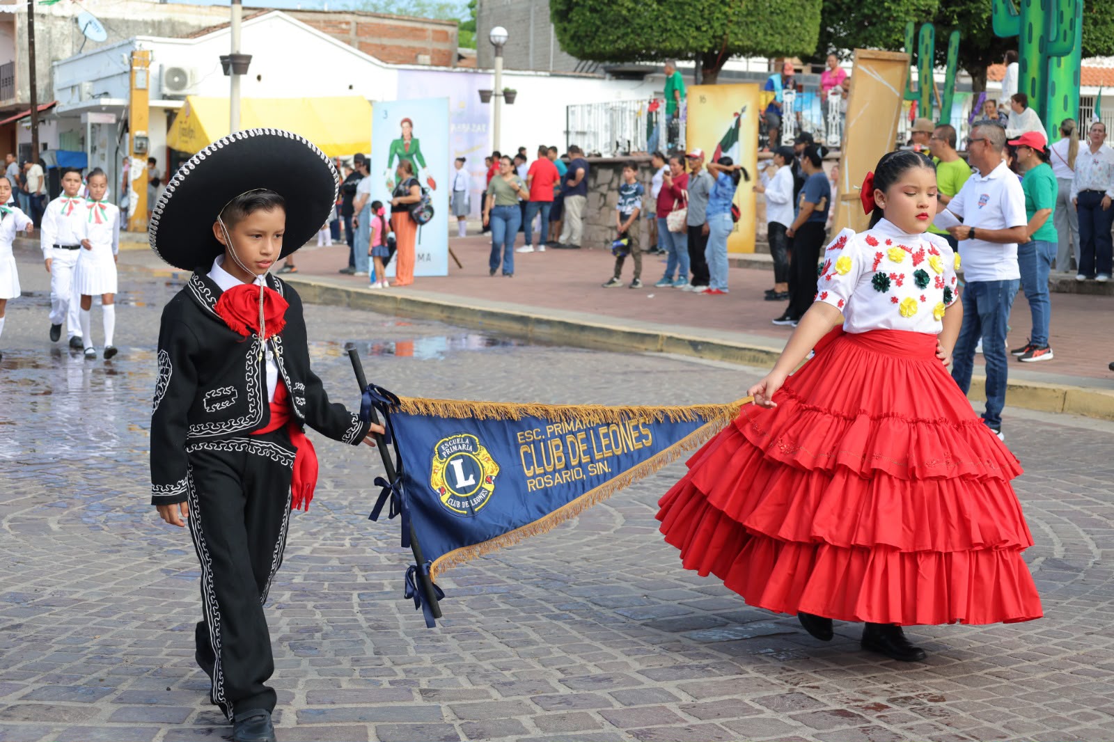 Rosario conmemora la Independencia de México